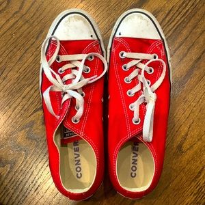Red converse